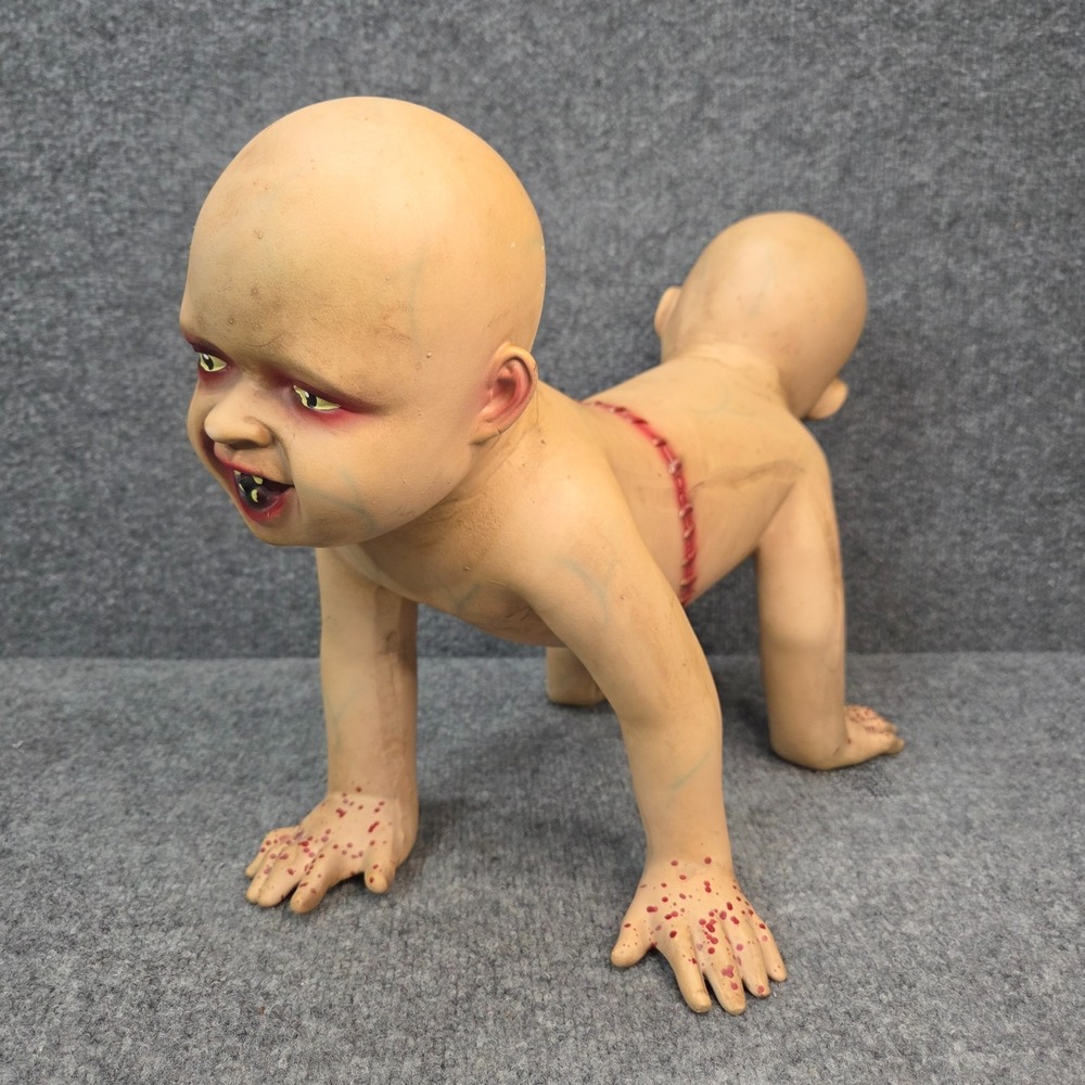 Halloween Prop Zombie Babies SPIRIT‎ 2018 Conjoined Twins Doug & Phil Degrave - Picture 8 of 12